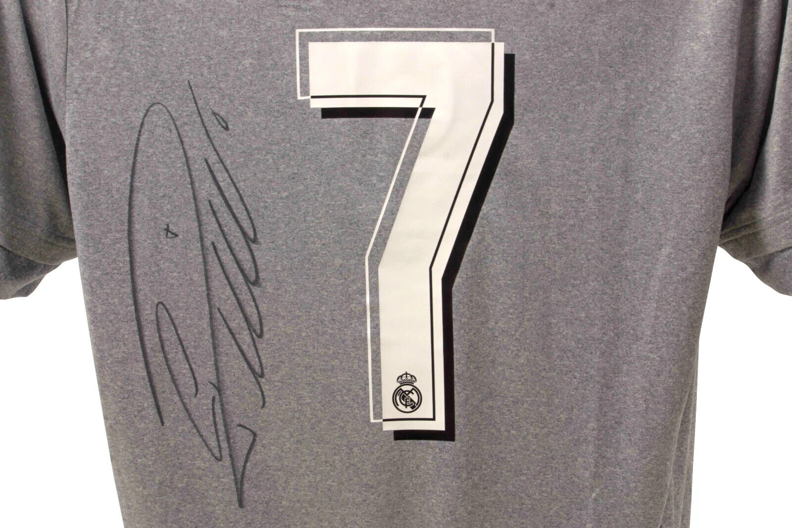 Cristiano Ronaldo Signed Real Madrid FC Away Soccer Jersey #7 with Beckett LOA